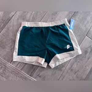 Prince Teal and White Women's Shorts